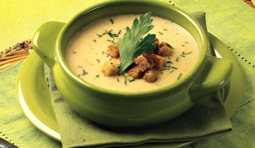 Crema de champiñones